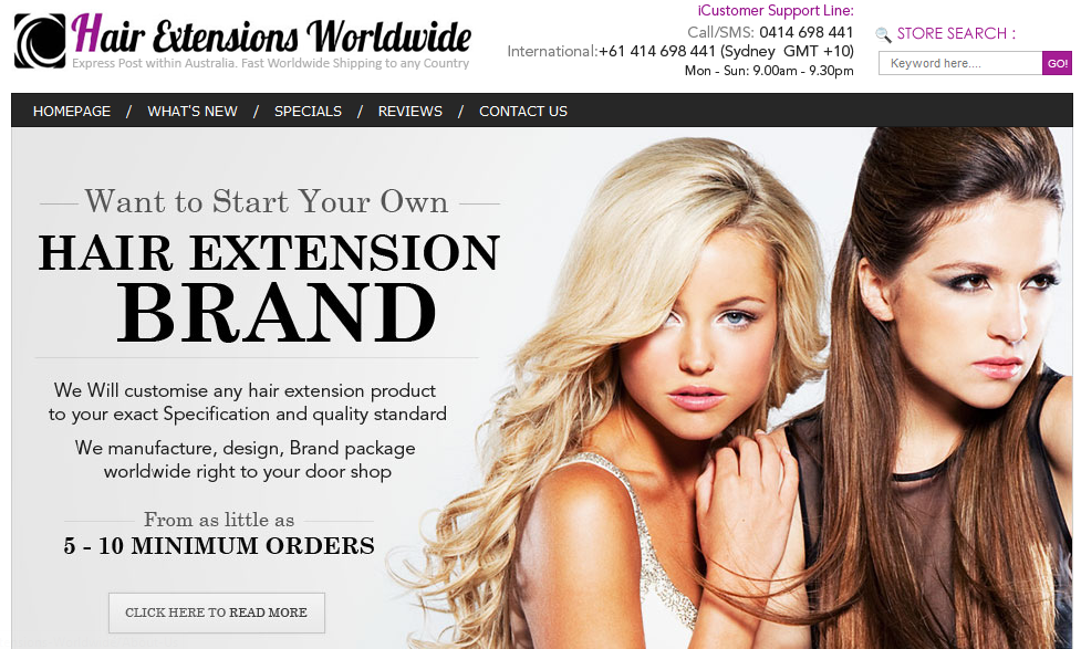 hair extension store near me