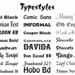 Types of Fonts1 150x150