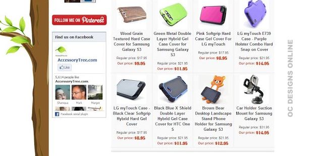 Ecommerce store designs for Yahoo!