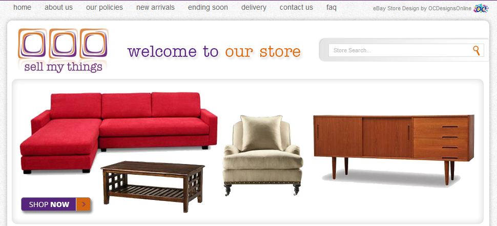 Graphics and Display eBay Store Design