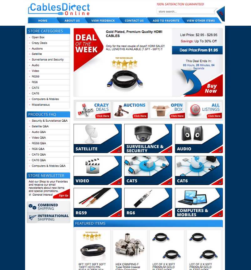 Grab a free quote on your new eBay store design using OCDesignsonline