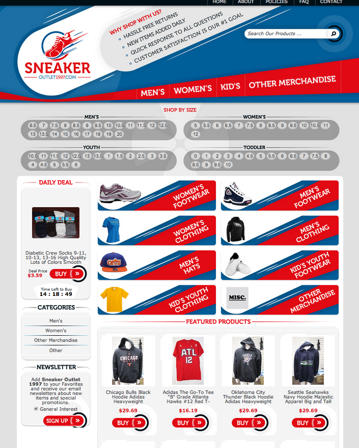 sneaker outlet