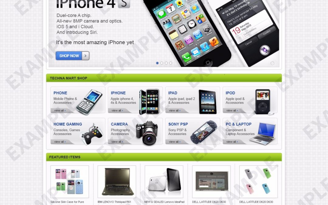 Zante eBay Store Design (Cellphones Theme 1260)