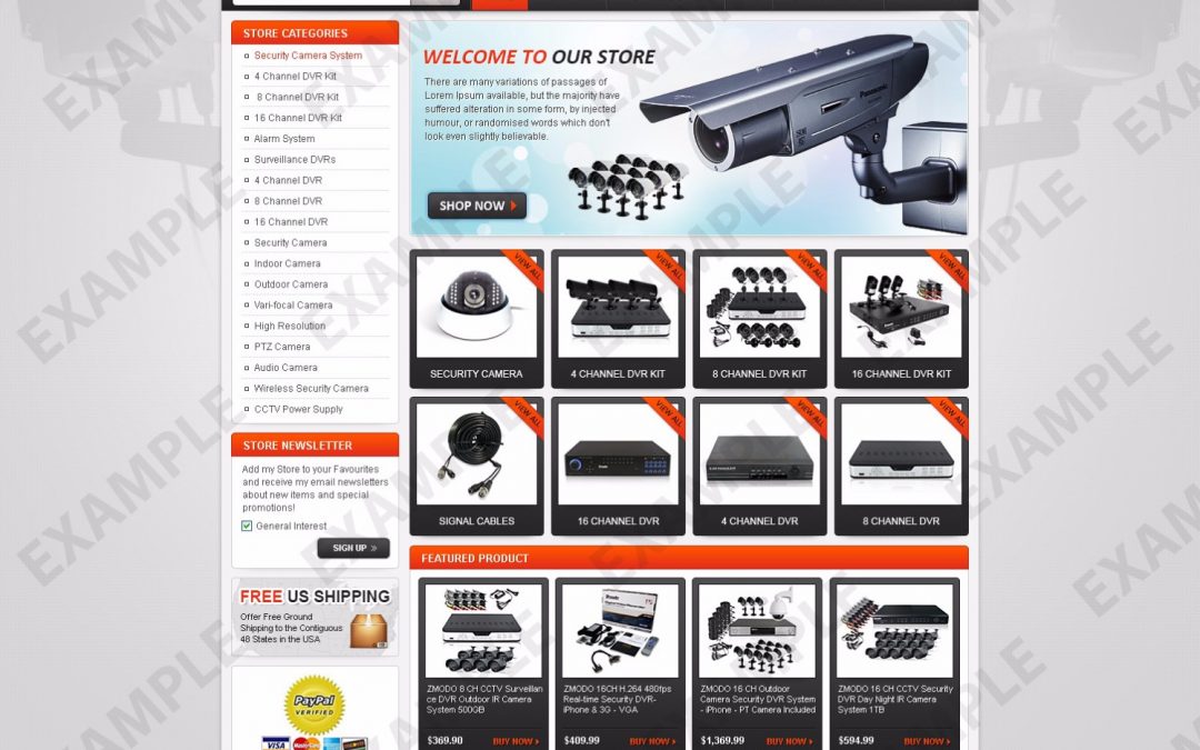 Thoughtblab eBay Store Design (Computers, Electronics & Cameras Theme 1277)