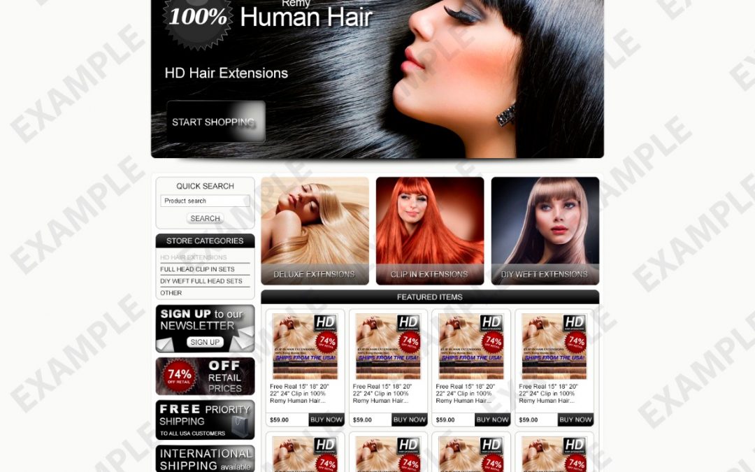 Innomix eBay Store Design (Beauty Theme 1317)
