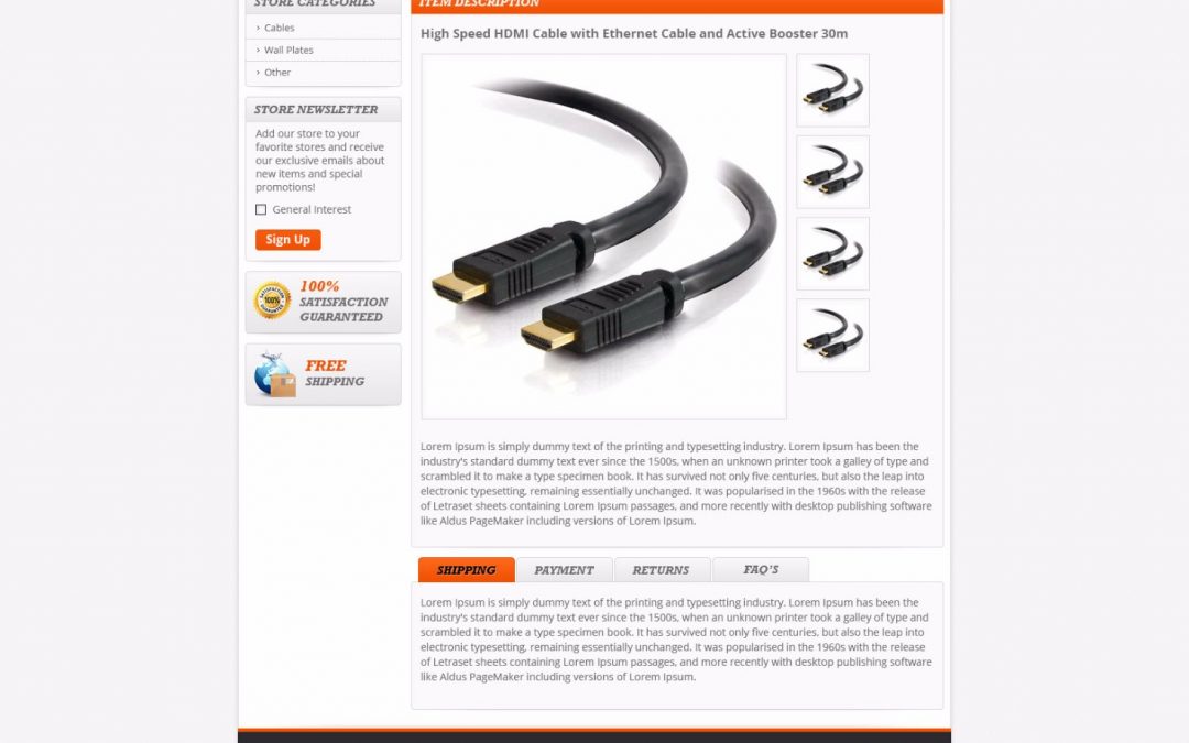 Wikidoo eBay Template (Computers, Electronics & Cameras Theme 1332)