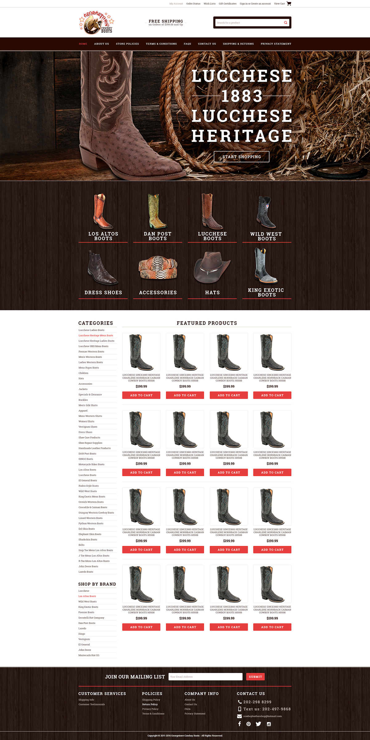 GeorgetownCowboyBoots custom bigcommerce template