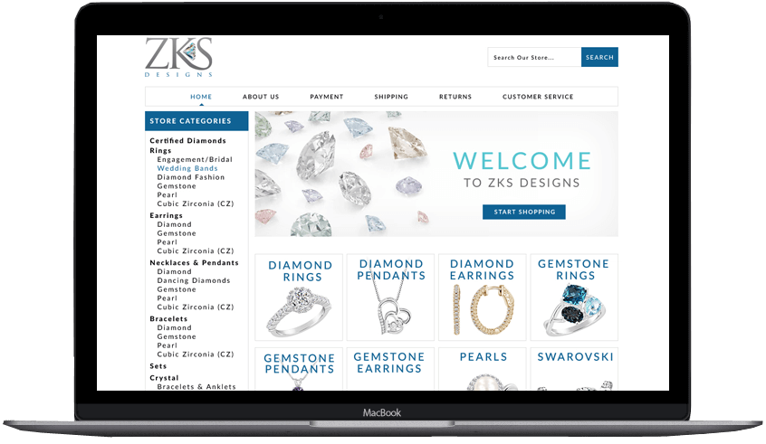 Portfolio ZKS eBay store and listing template