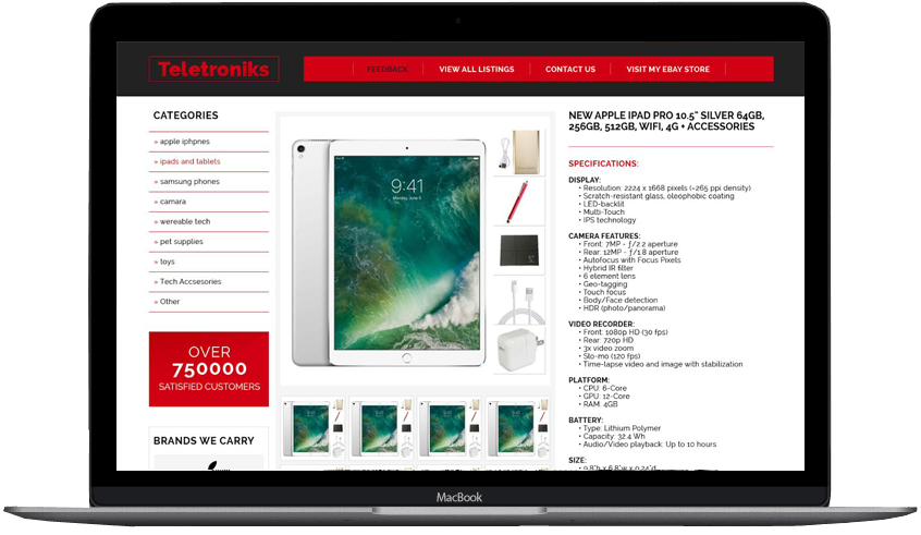 eBay listing template designs listingdd