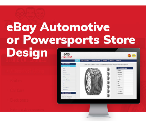 eBay Automotive or Powersports Store Design eBay Automotive or Powersports Store Design