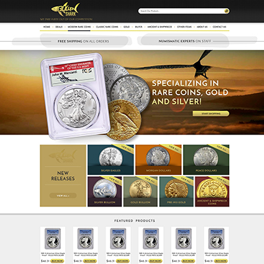 Bullion Sharks ebay store design