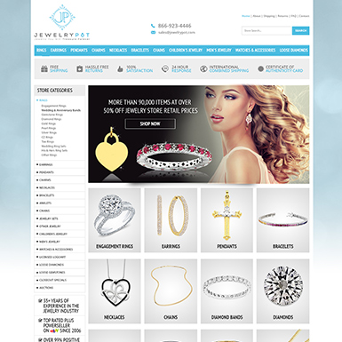 Jewelry Pot ebay store design