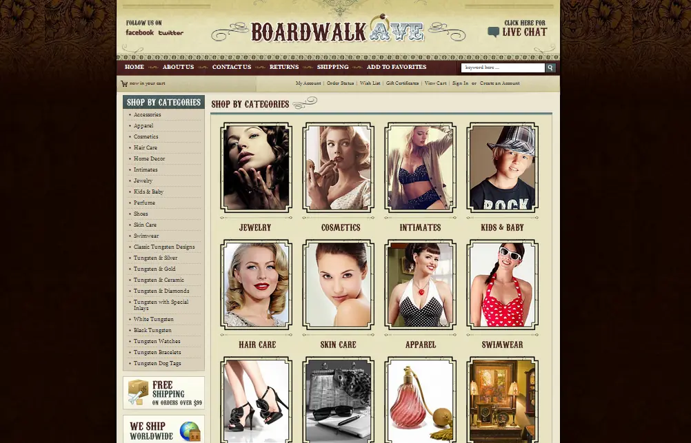 Store design by OC Designs Online