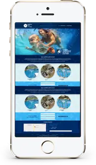 Positive Pool Service store on a phone