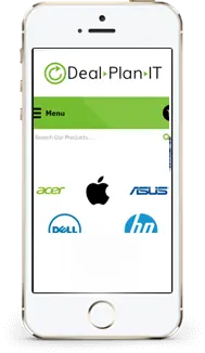 Deal Planit store on a phone