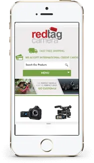 Redtag Camera store on a phone