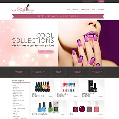 Universal Nail Supply — eBay stores by OC Designs Online