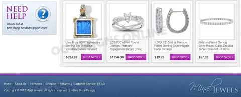 How to sell jewelry online with custom eBay store design
