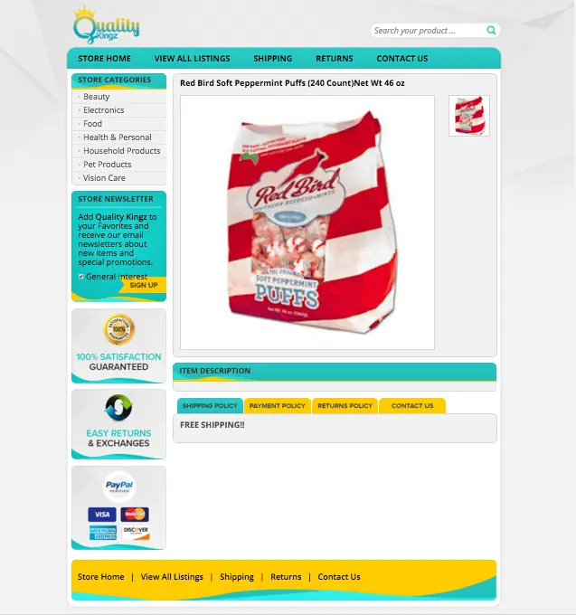 Custom listing templates help products sell more
