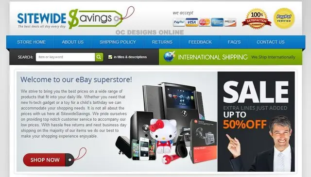 Store design by OC Designs Online