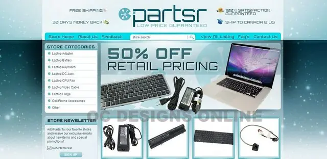 Store design by OC Designs Online