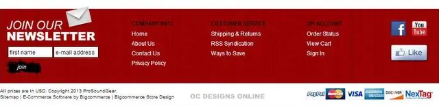 Custom Bigcommerce store design