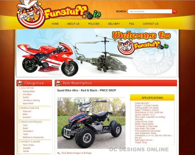 Bicycle Shop eBay Listing Template