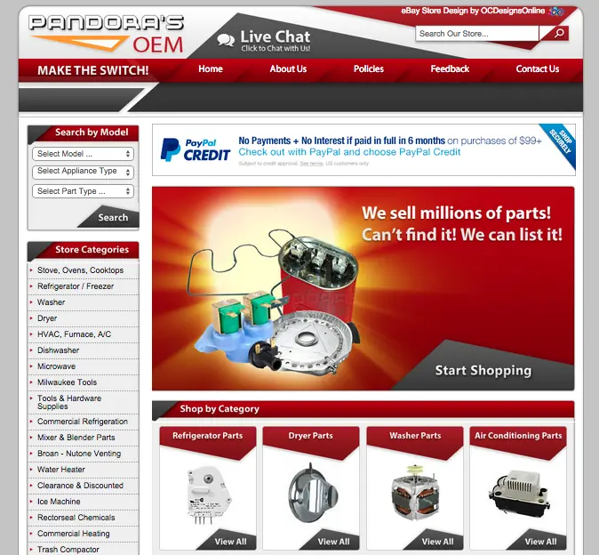 Custom ebay store designs1