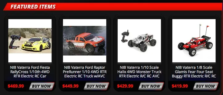 Custom eBay Store Footer