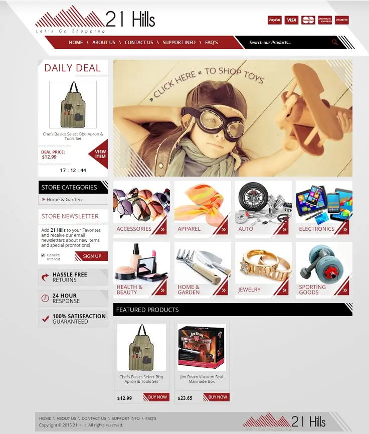 Store design by OC Designs Online