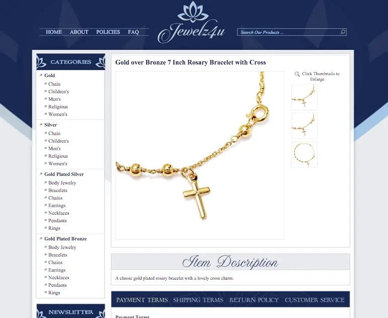 eBay storefront custom listing templates