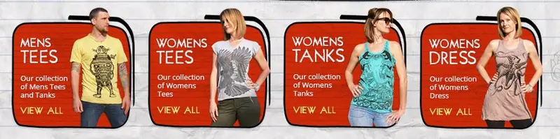 eBay custom category page