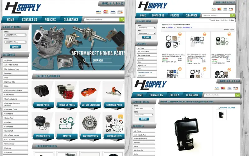 Get a custom eBay store, category page, and custom listing template at OCDesignsonline