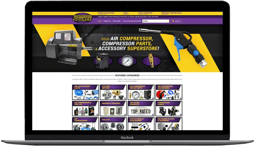 Compressor Source: Shopify by OC Designs Online