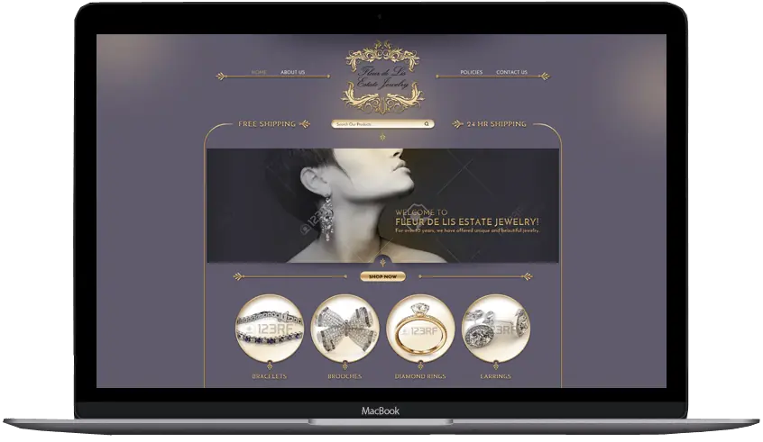 Fleur de Lis: eBay stores by OC Designs Online