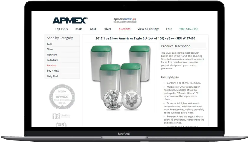 Apmex: eBay stores by OC Designs Online