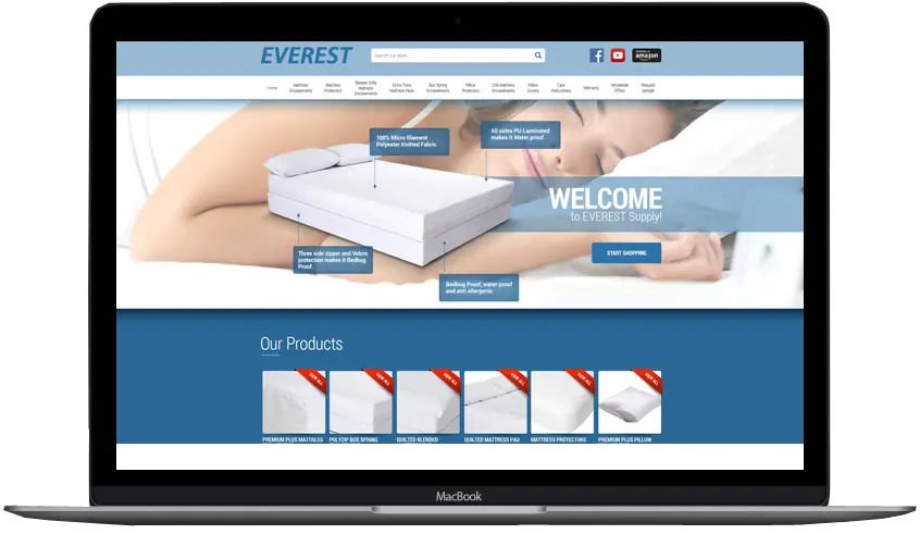 Bedbug Mattress Protector: WordPress by OC Designs Online