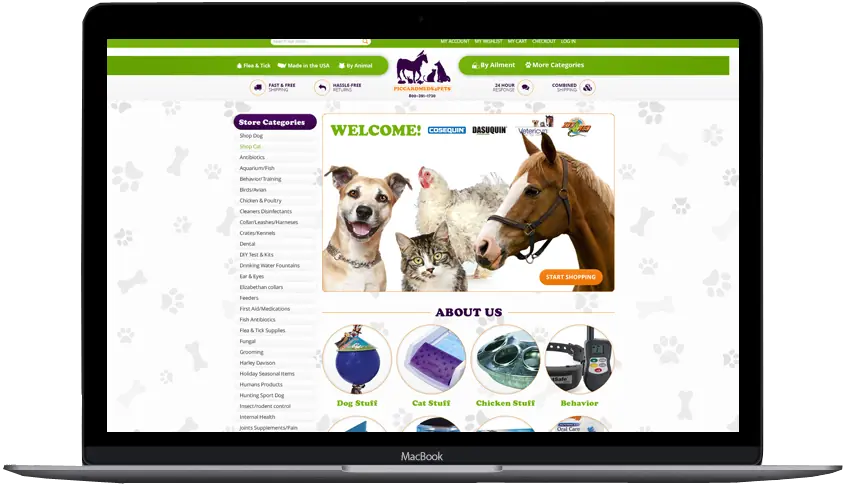 PiccardMeds4Pets: Magento by OC Designs Online