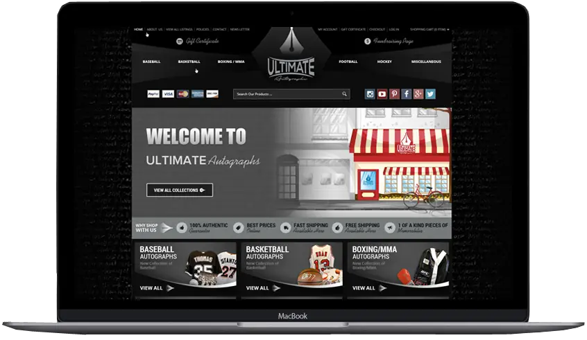 Ultimate Autographs: Magento by OC Designs Online
