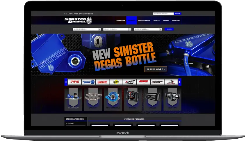Sinister Diesel: eBay stores by OC Designs Online