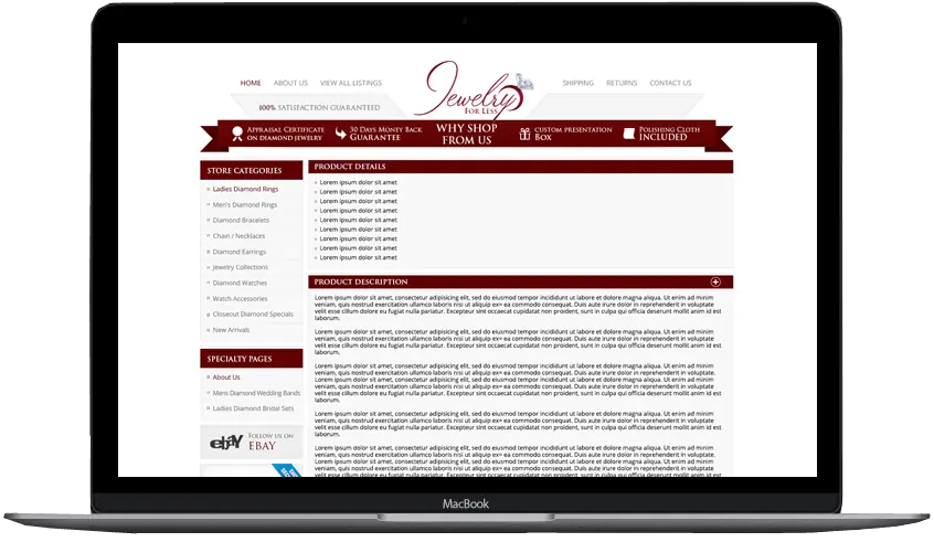 Jewelry For Less: eBay stores by OC Designs Online