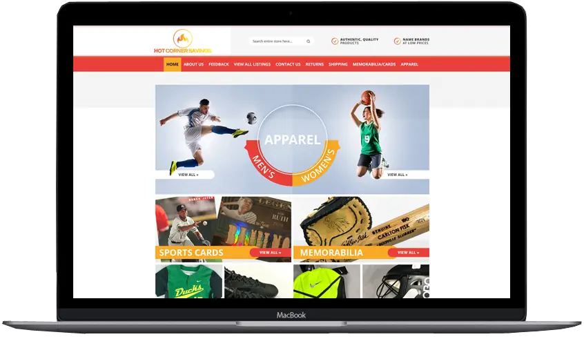 Hot Corner Savings: eBay stores by OC Designs Online
