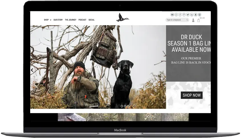 Dr Duck — BigCommerce store designed by OC Designs