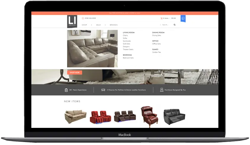 Leather Interiors: Shopify by OC Designs Online