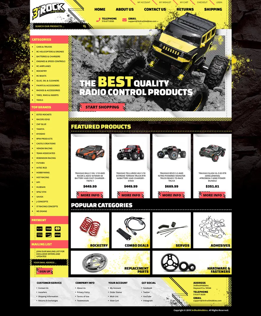 3rd Rock Hobbies: eBay stores by OC Designs Online