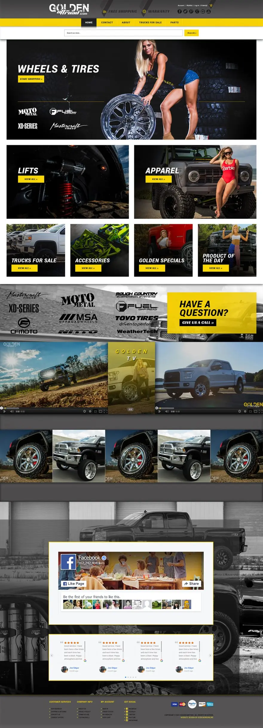 Golden Offroad: Shopify by OC Designs Online