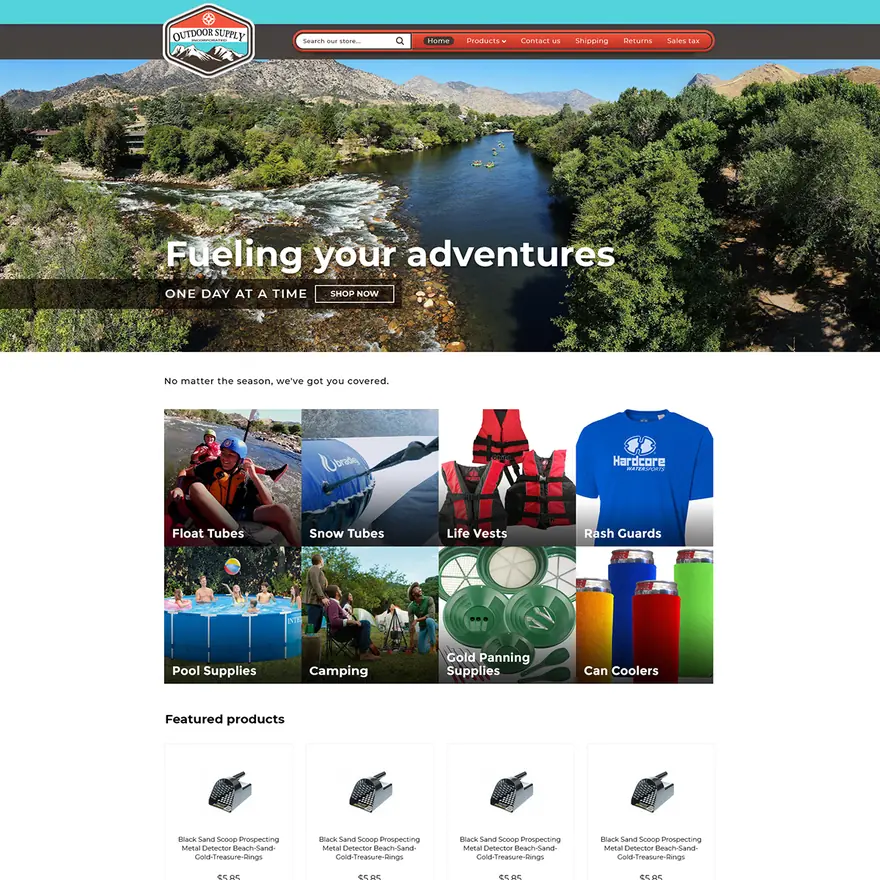 Outdoor Supply Store Design: eBay stores by OC Designs Online