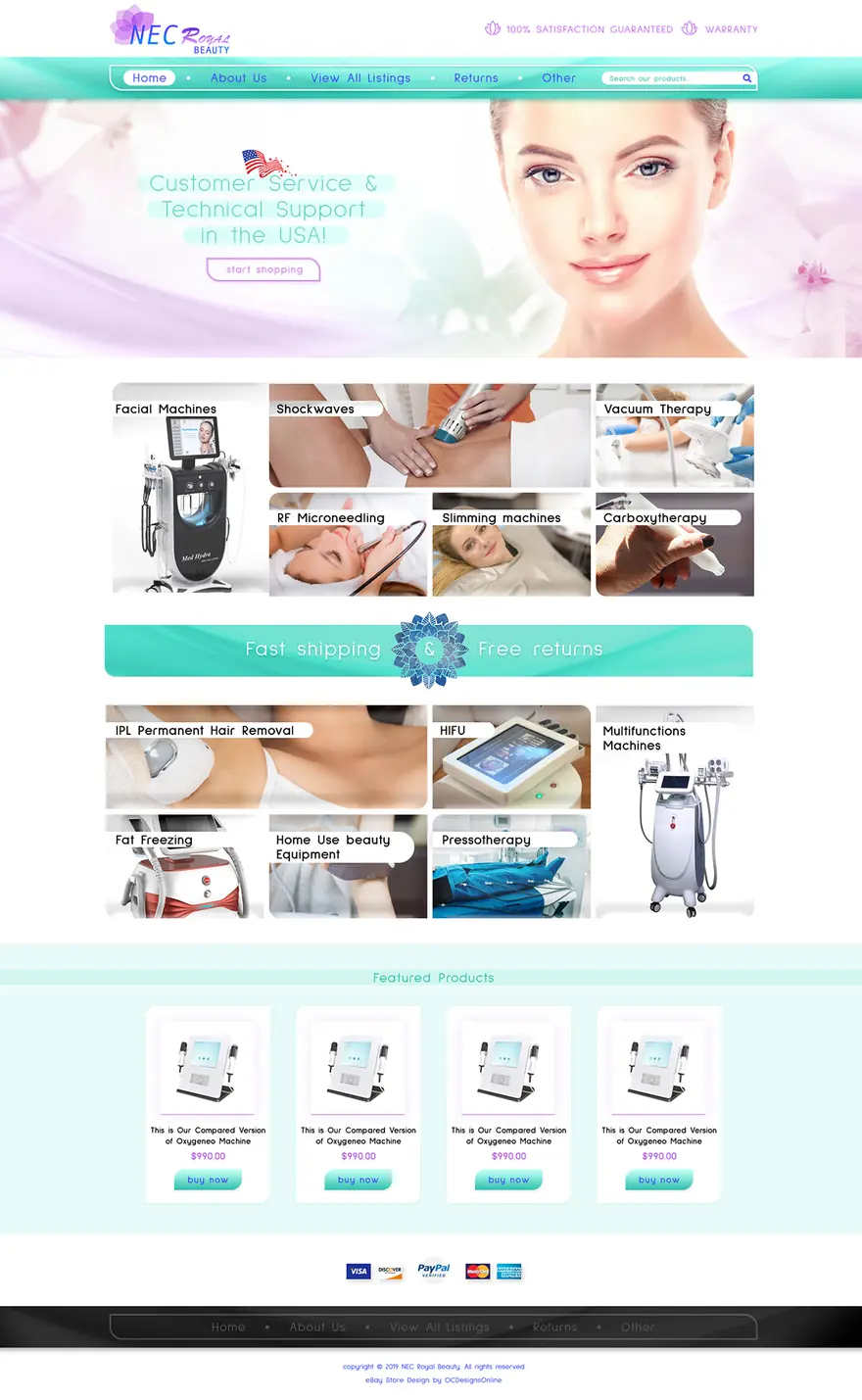 NEC Royal Beauty — eBay stores by OC Designs Online