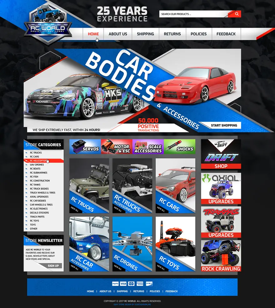 RC World: eBay stores by OC Designs Online